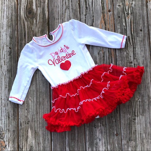 18 month girl valentines outfit